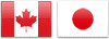 CADJPY Currency pair flag